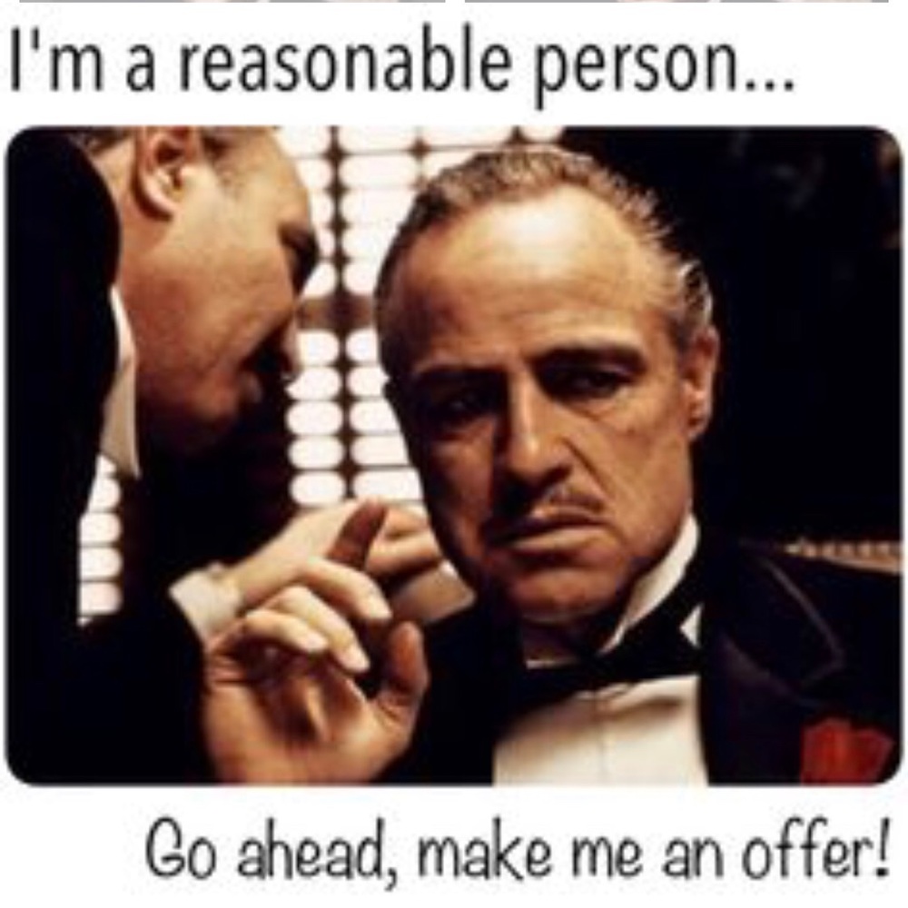 REASONABLE OFFERS WELCOME!